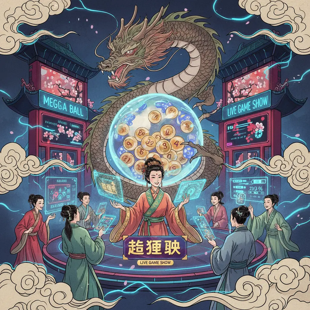 Live dealer game show varieties - Mega