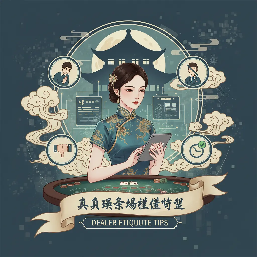 Live casino etiquette tips - Dealers