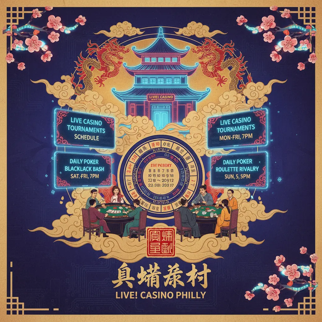 Live casino tournaments schedule - Philadelphia