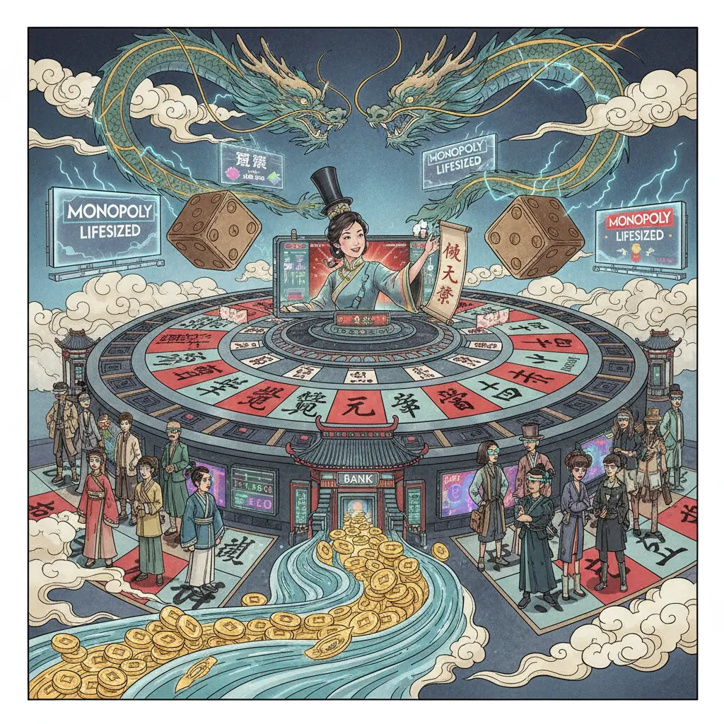 Live dealer monopoly experience - LIFESIZED