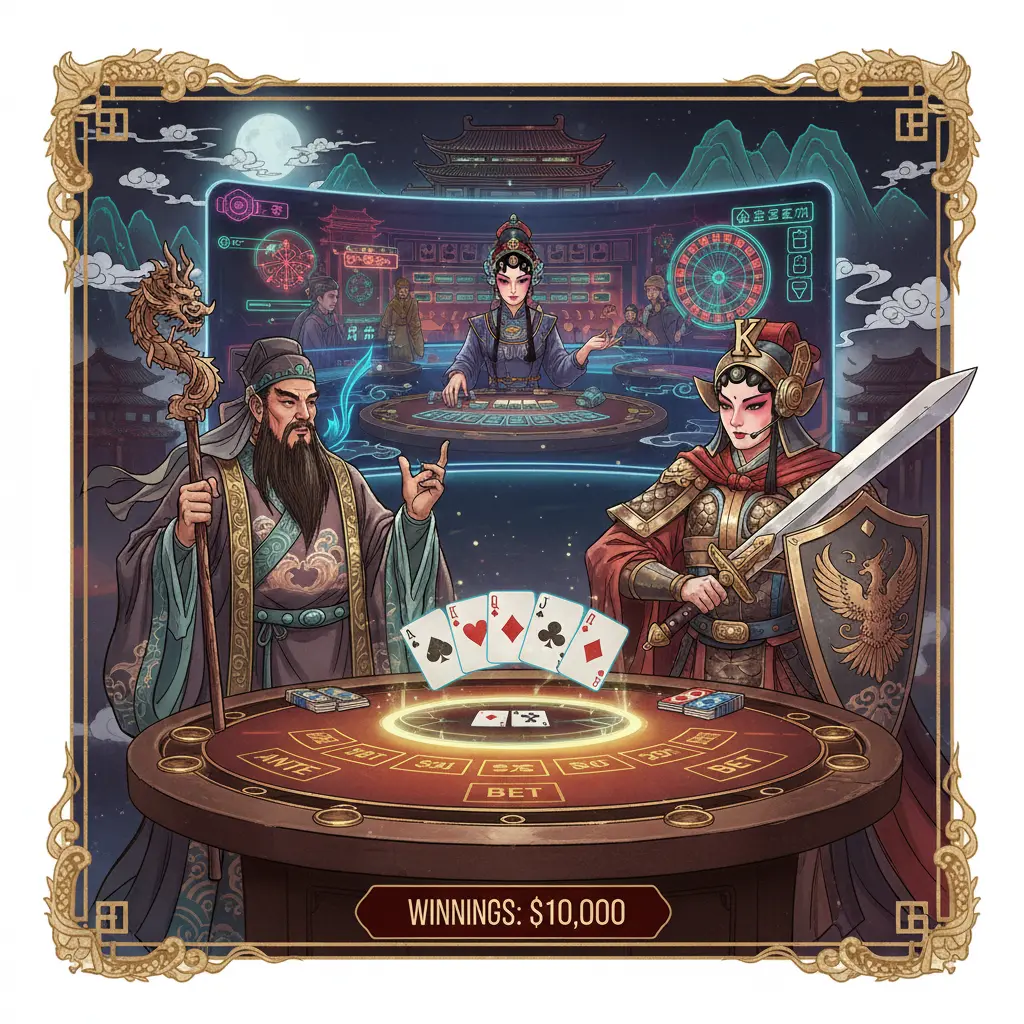 Caribbean stud live dealer games - King