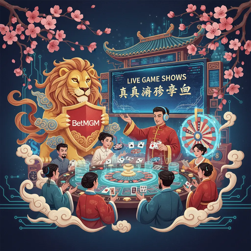 Live dealer game show varieties - BetMGM