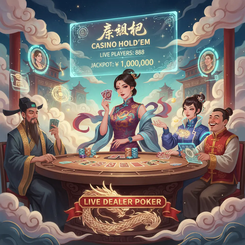 Live dealer poker variations - Casino