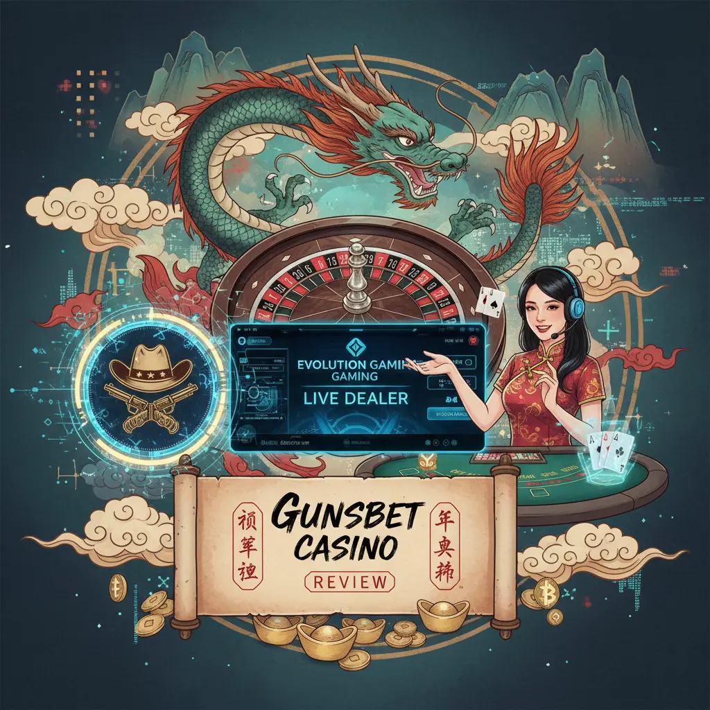 Evolution Gaming live dealer review - Gunsbet