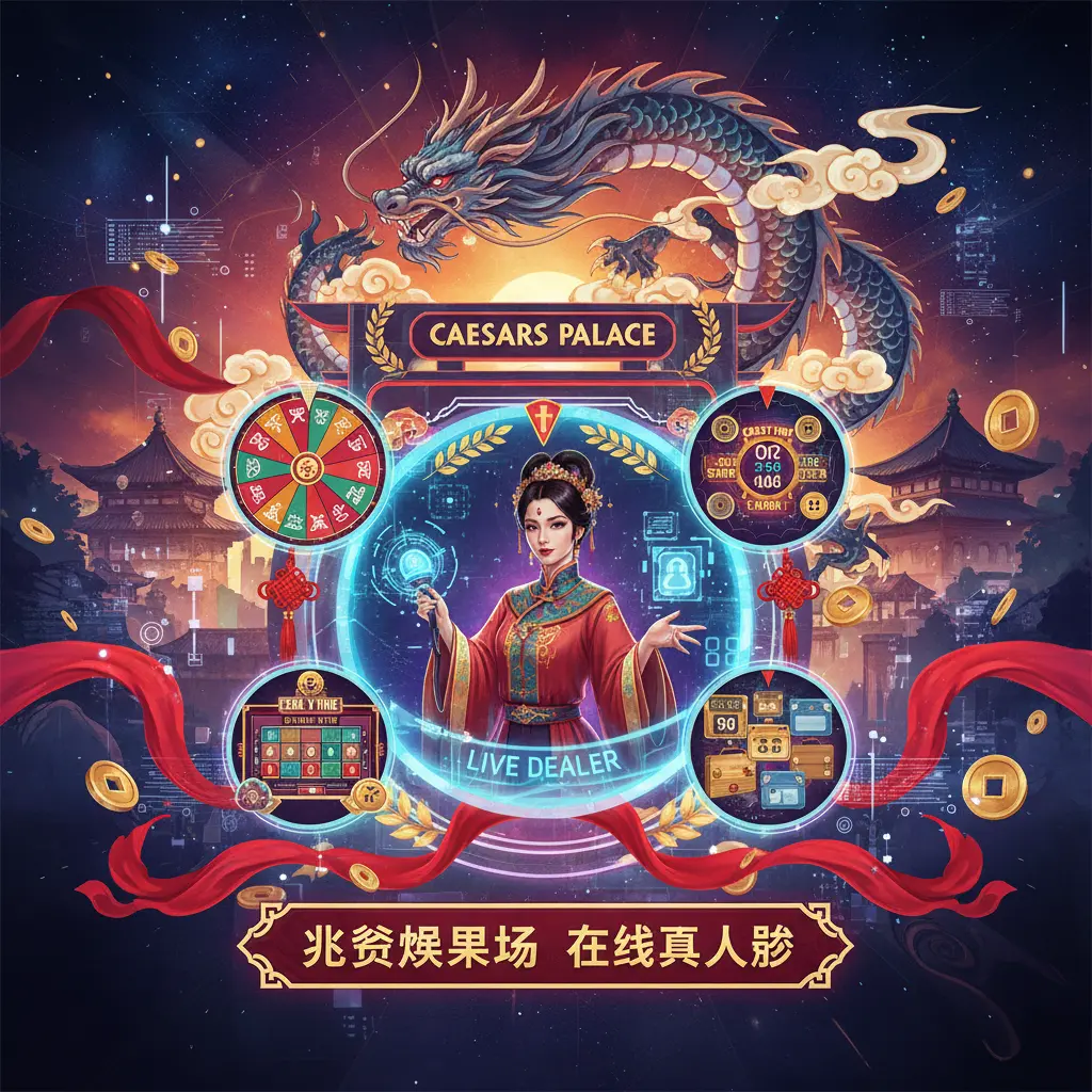 Live dealer game show varieties - Caesars