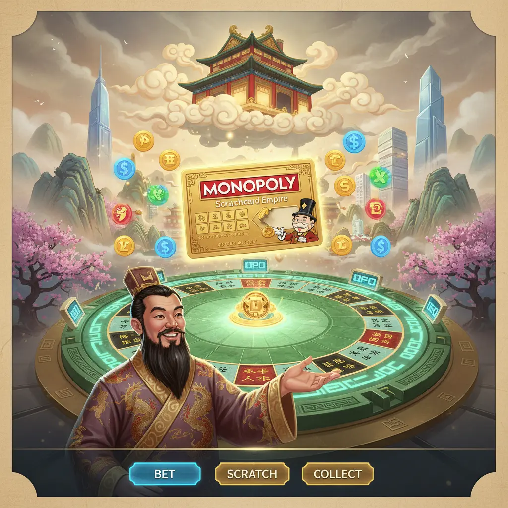 Live dealer monopoly experience - Scratchcard