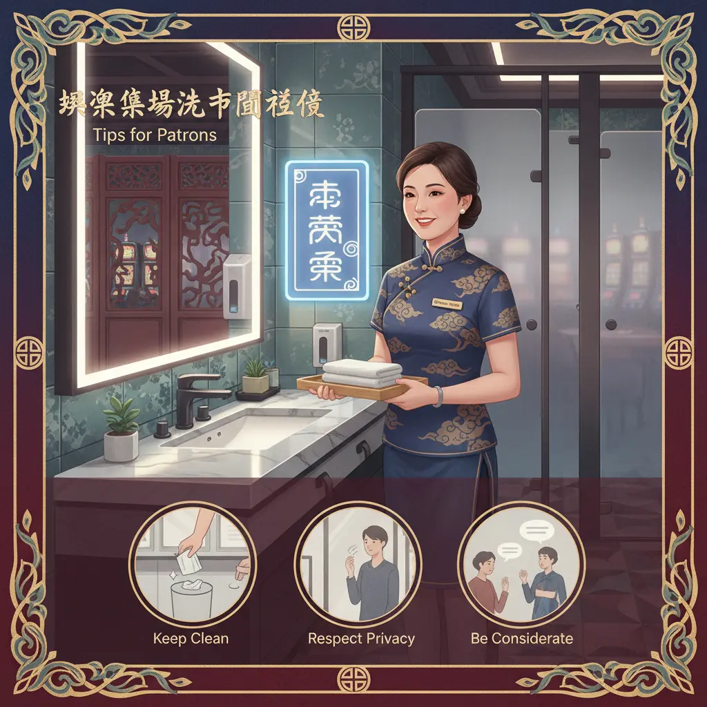 Live casino etiquette tips - attendant