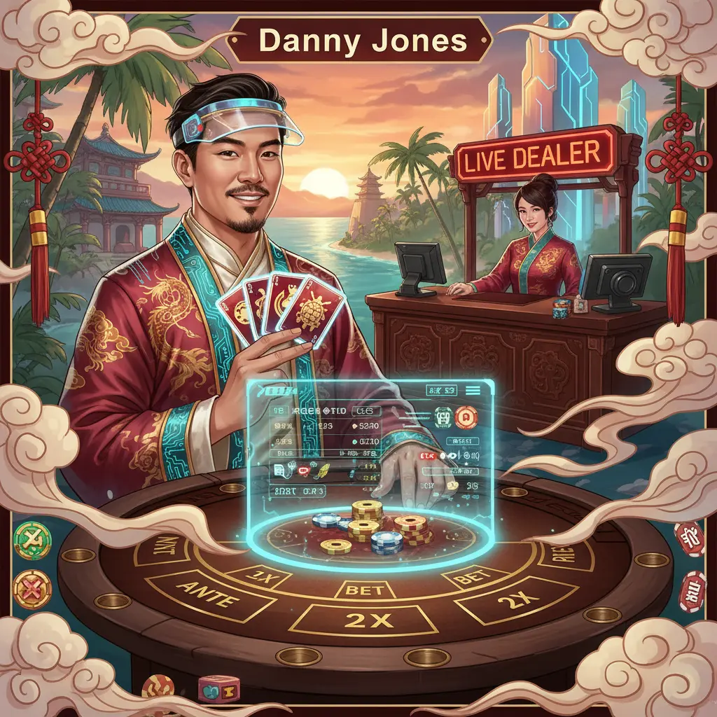 Caribbean stud live dealer games - Danny