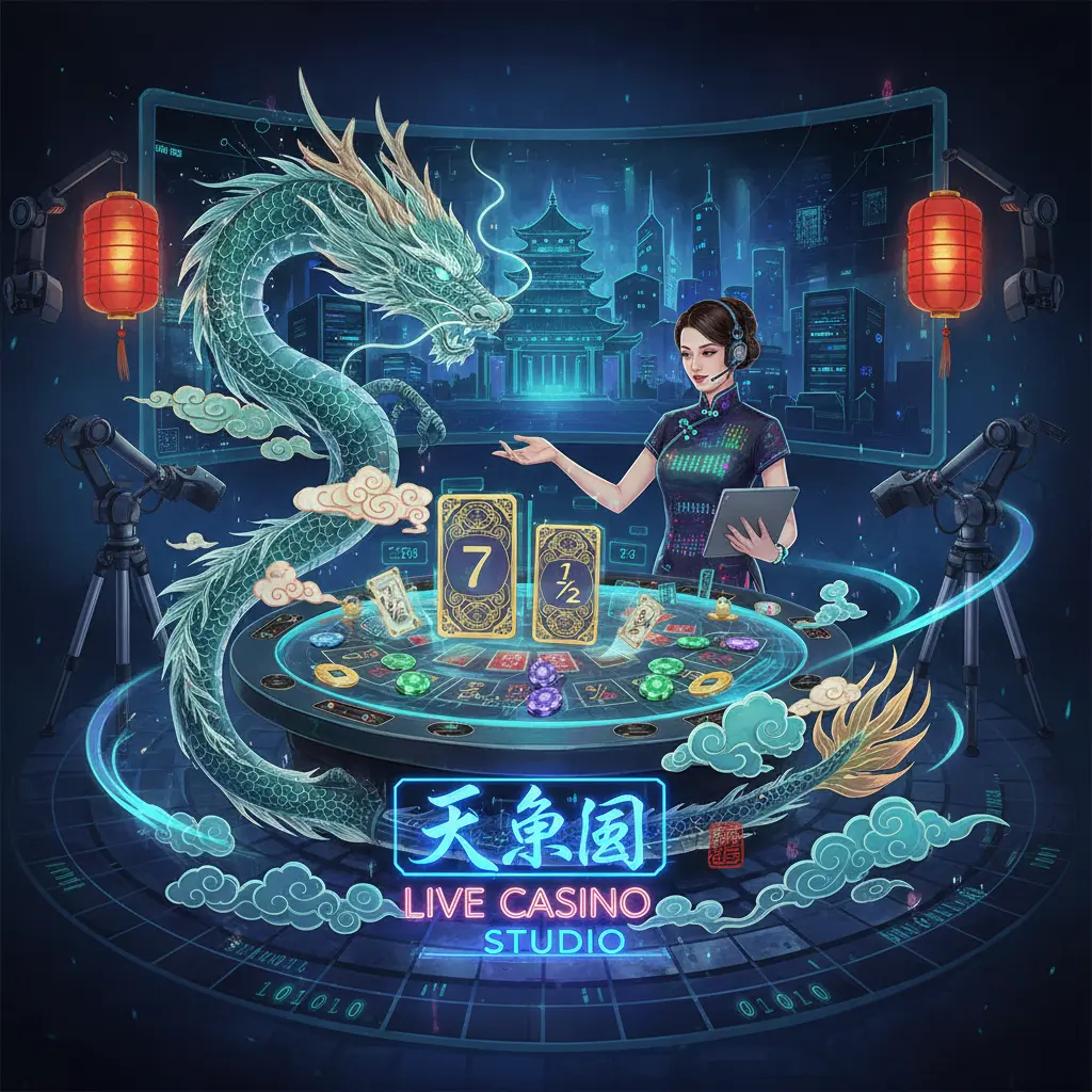 Live casino studio technology - Sette