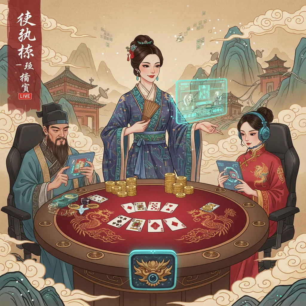 Live dealer poker variations - Holdem