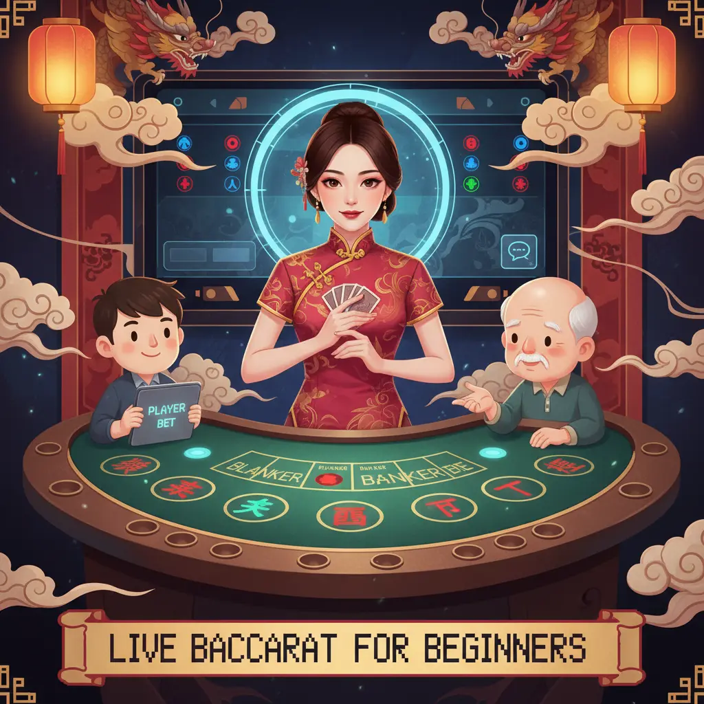 Live dealer casino for beginners - Baccarat