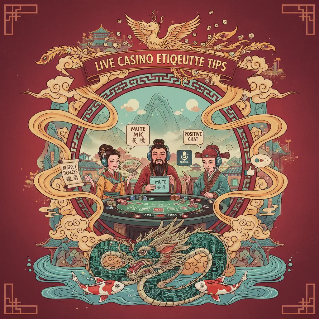 Live casino etiquette tips - Players