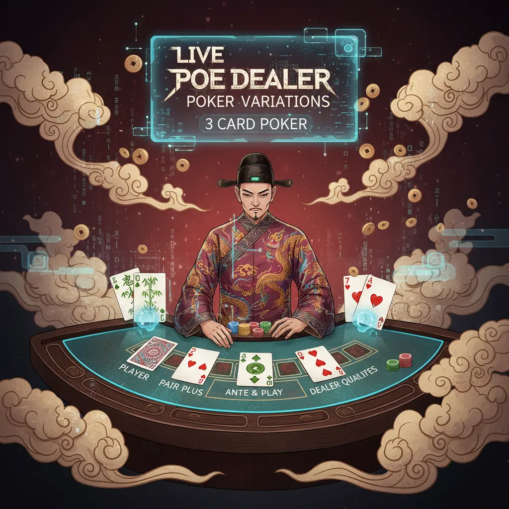 Live dealer poker variations - Poker