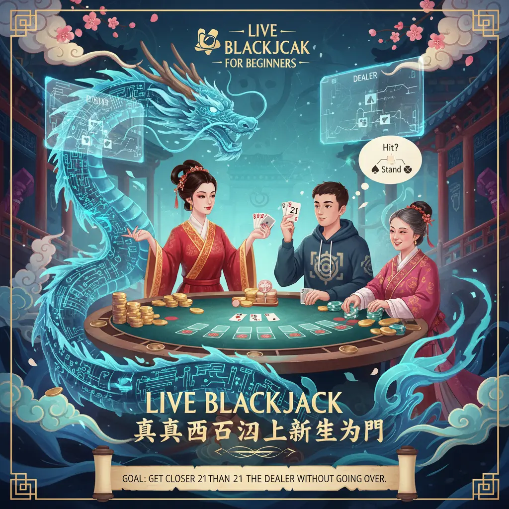 Live dealer casino for beginners - Blackjack