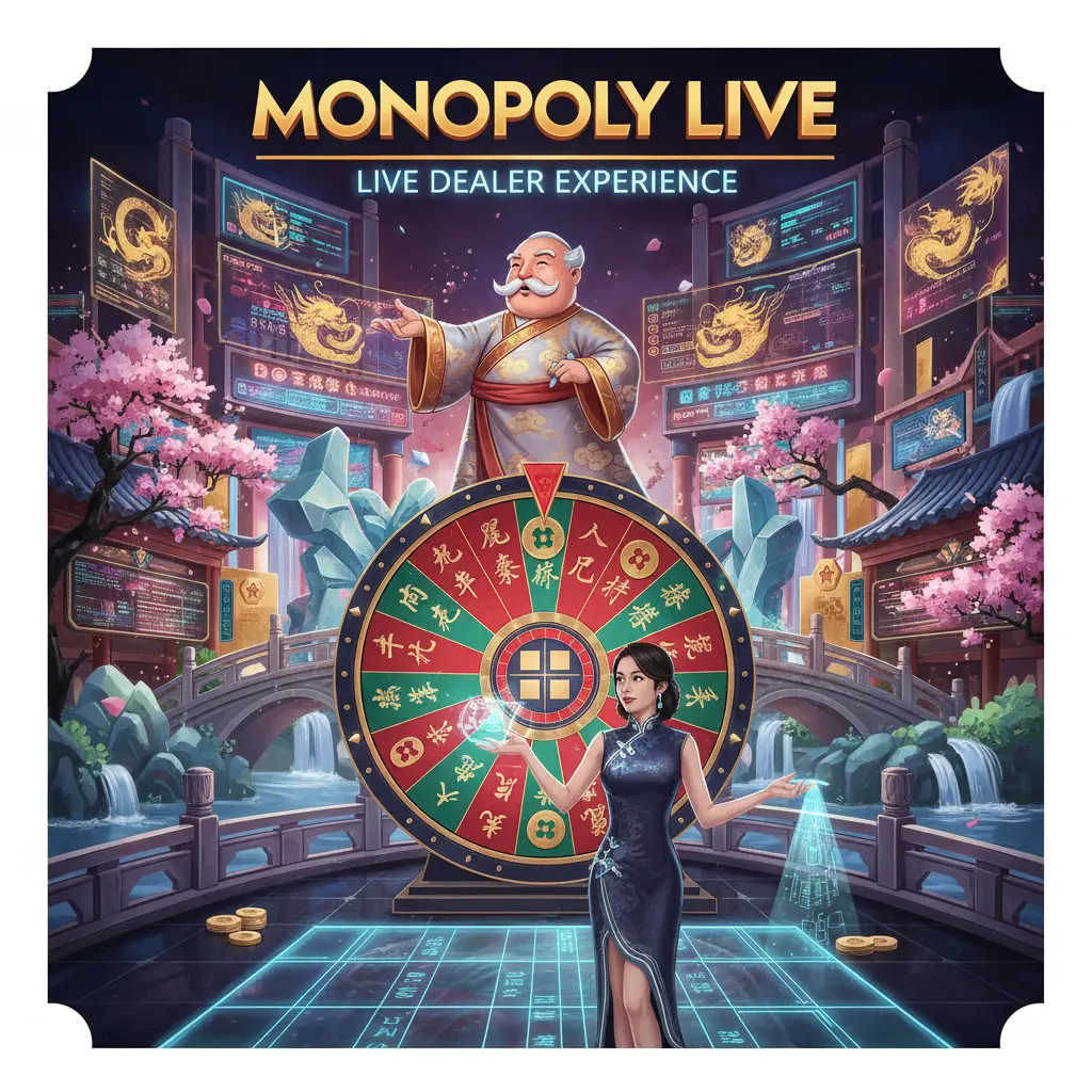 Live dealer monopoly experience - MONOPOLY