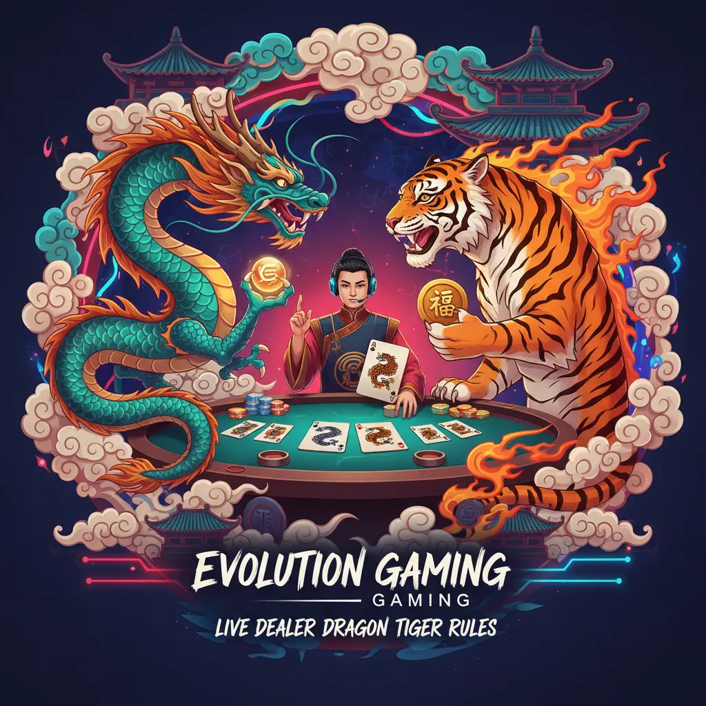Live dealer dragon tiger rules - Evolution