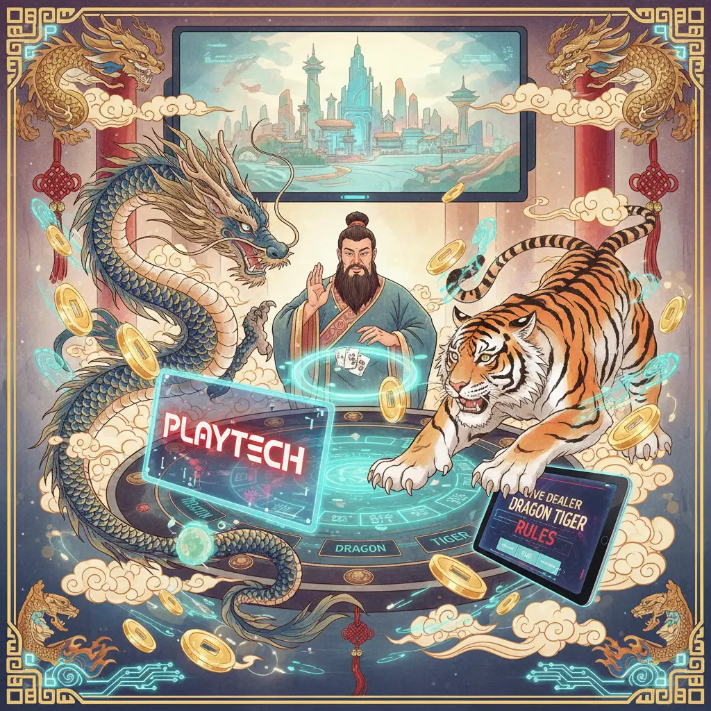 Live dealer dragon tiger rules - Playtech