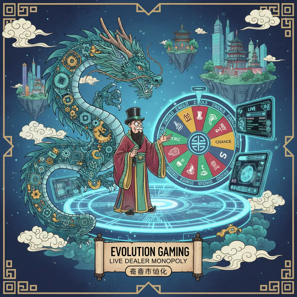 Live dealer monopoly experience - Evolution