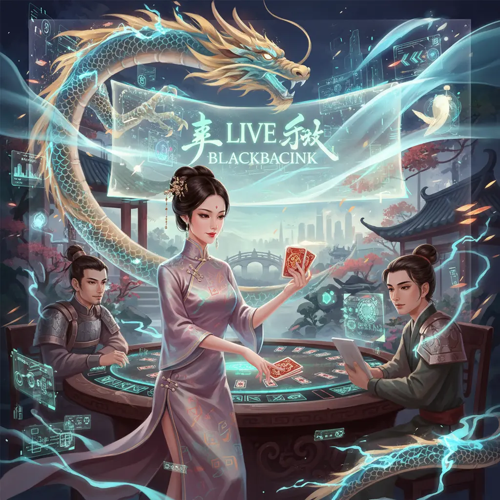 Interactive live casino games - Blackjack