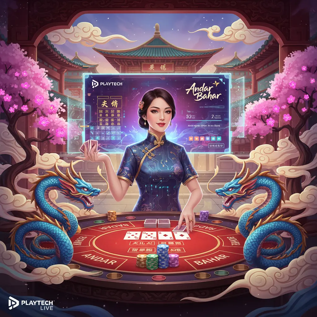 Live dealer andar bahar online - Playtech