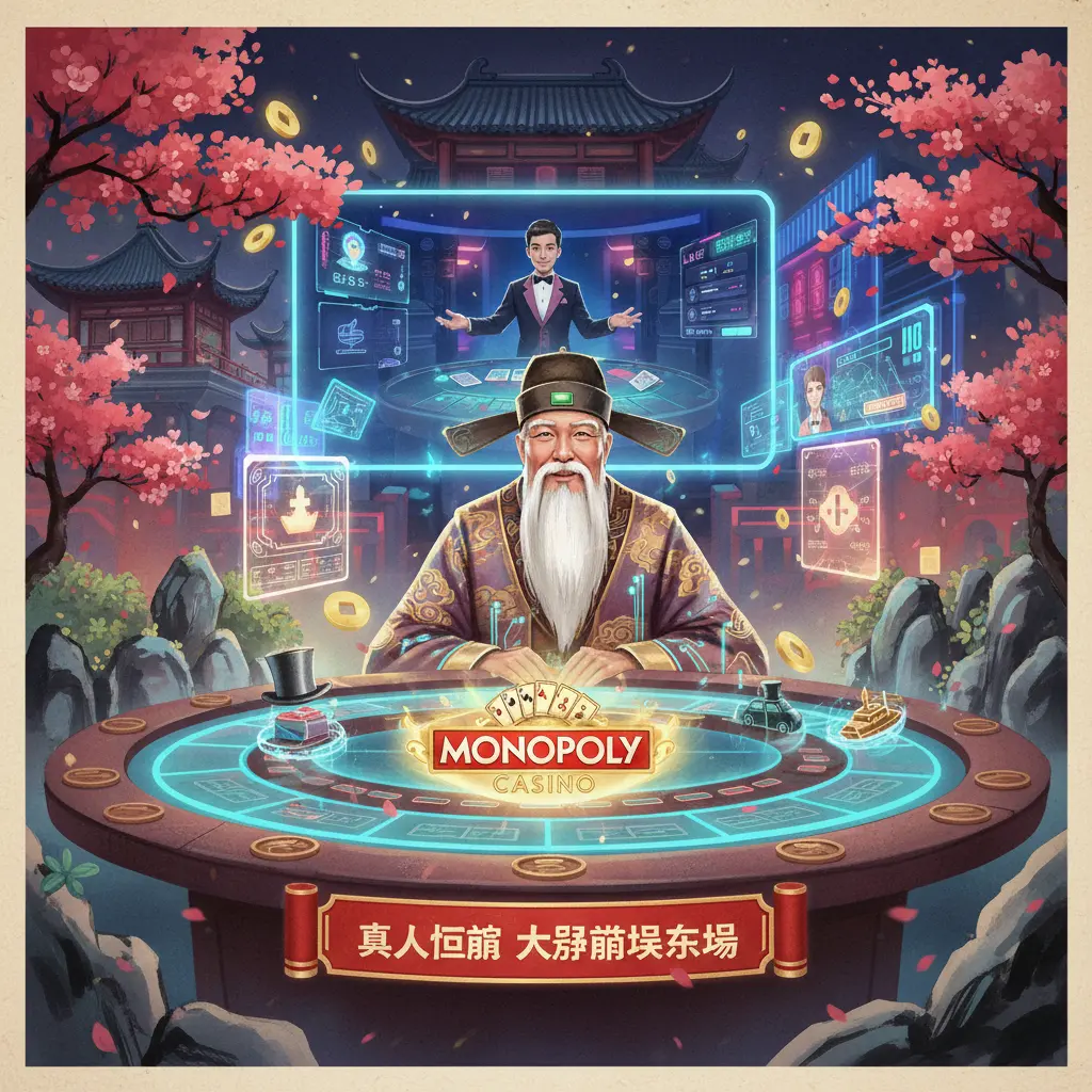 Live dealer monopoly experience - MONOPOLY