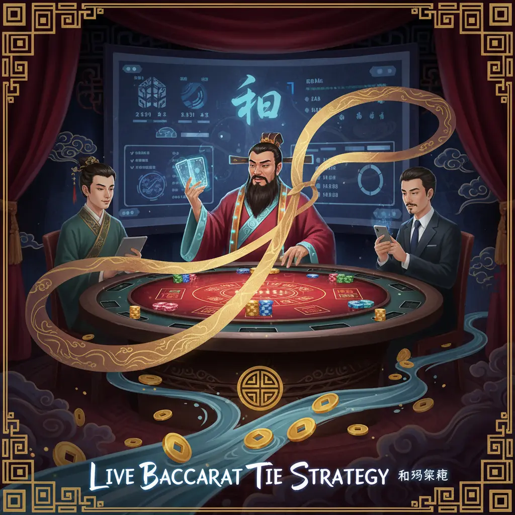 Live dealer baccarat strategies - Tie