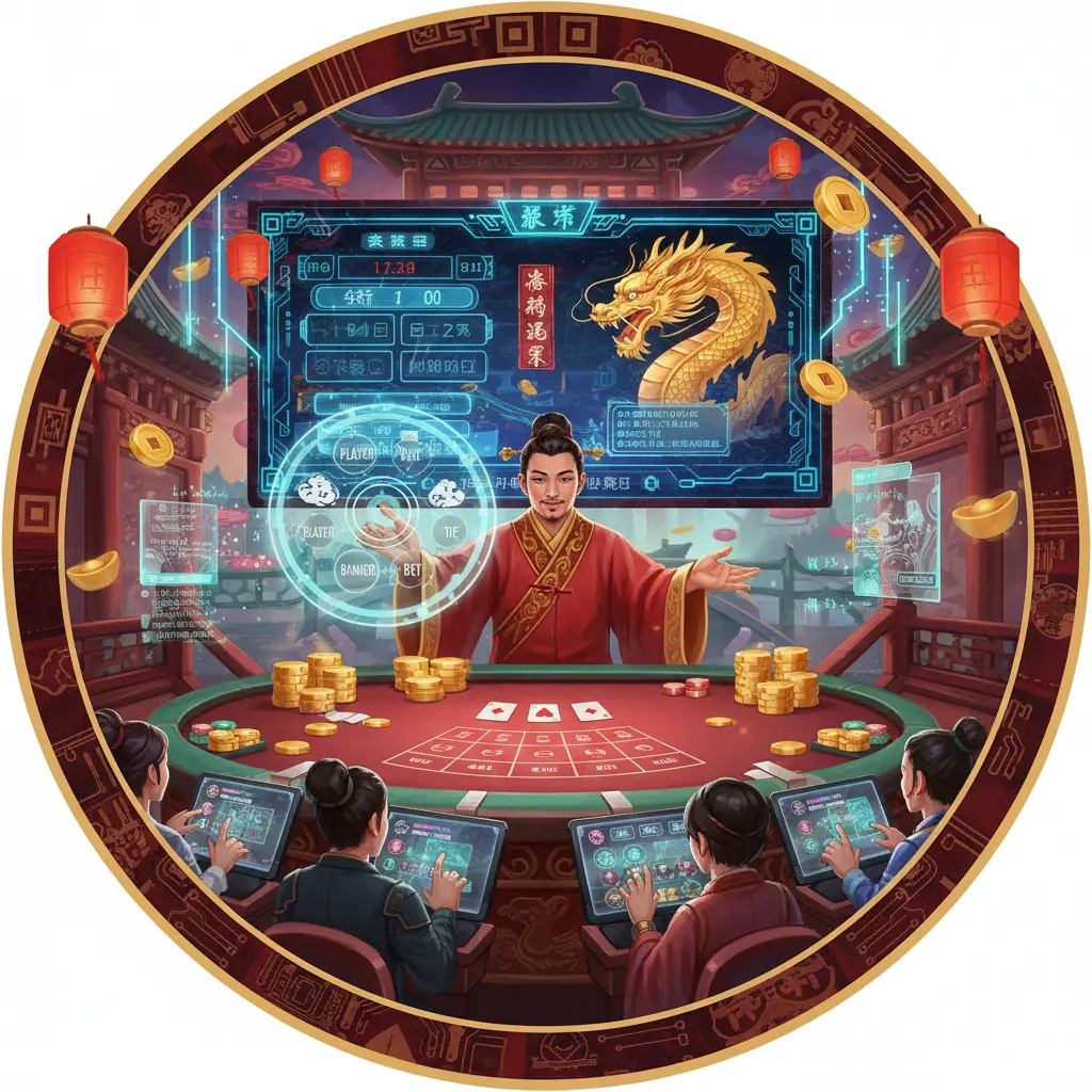 Interactive live casino games - Baccarat