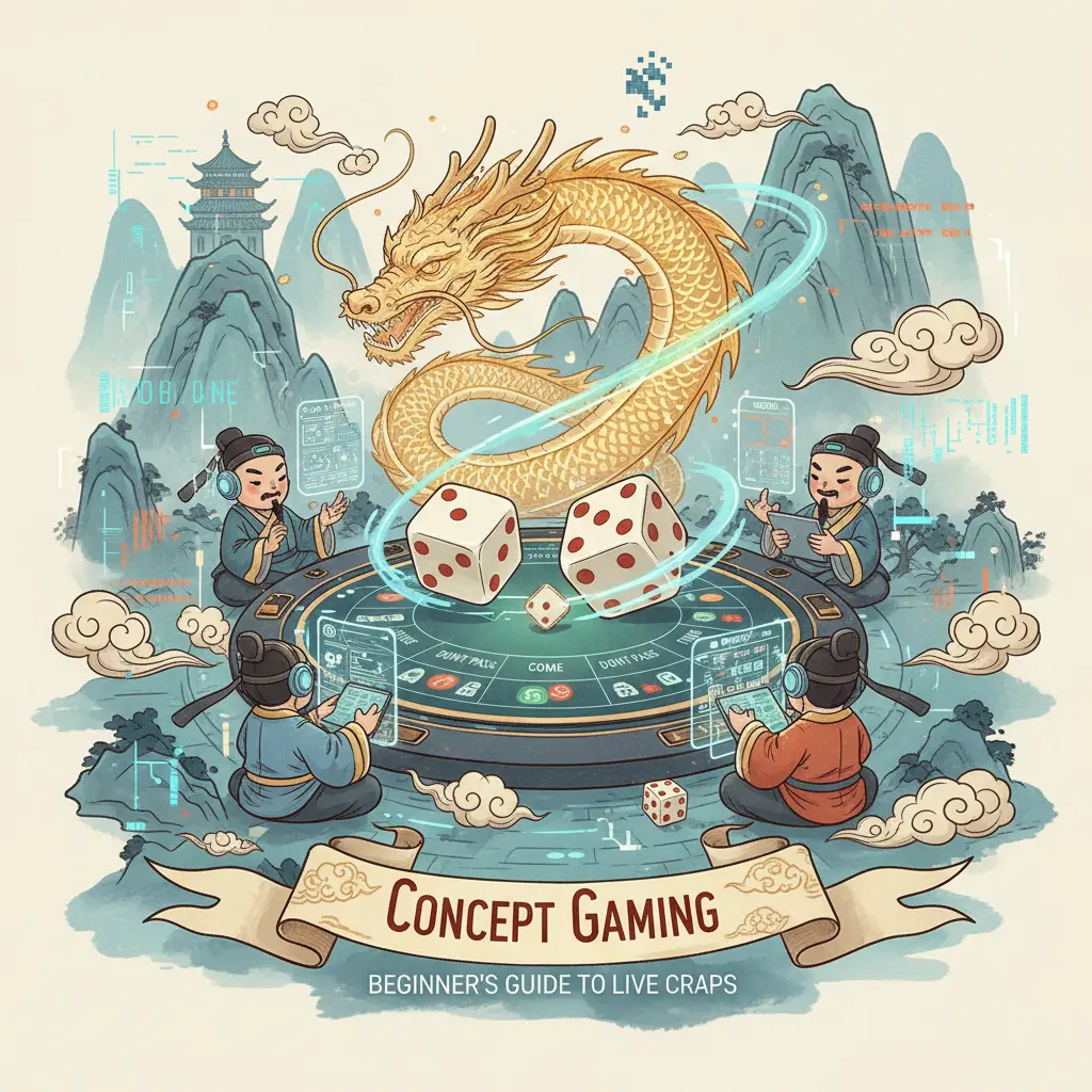 Beginner's guide to live craps - Concept