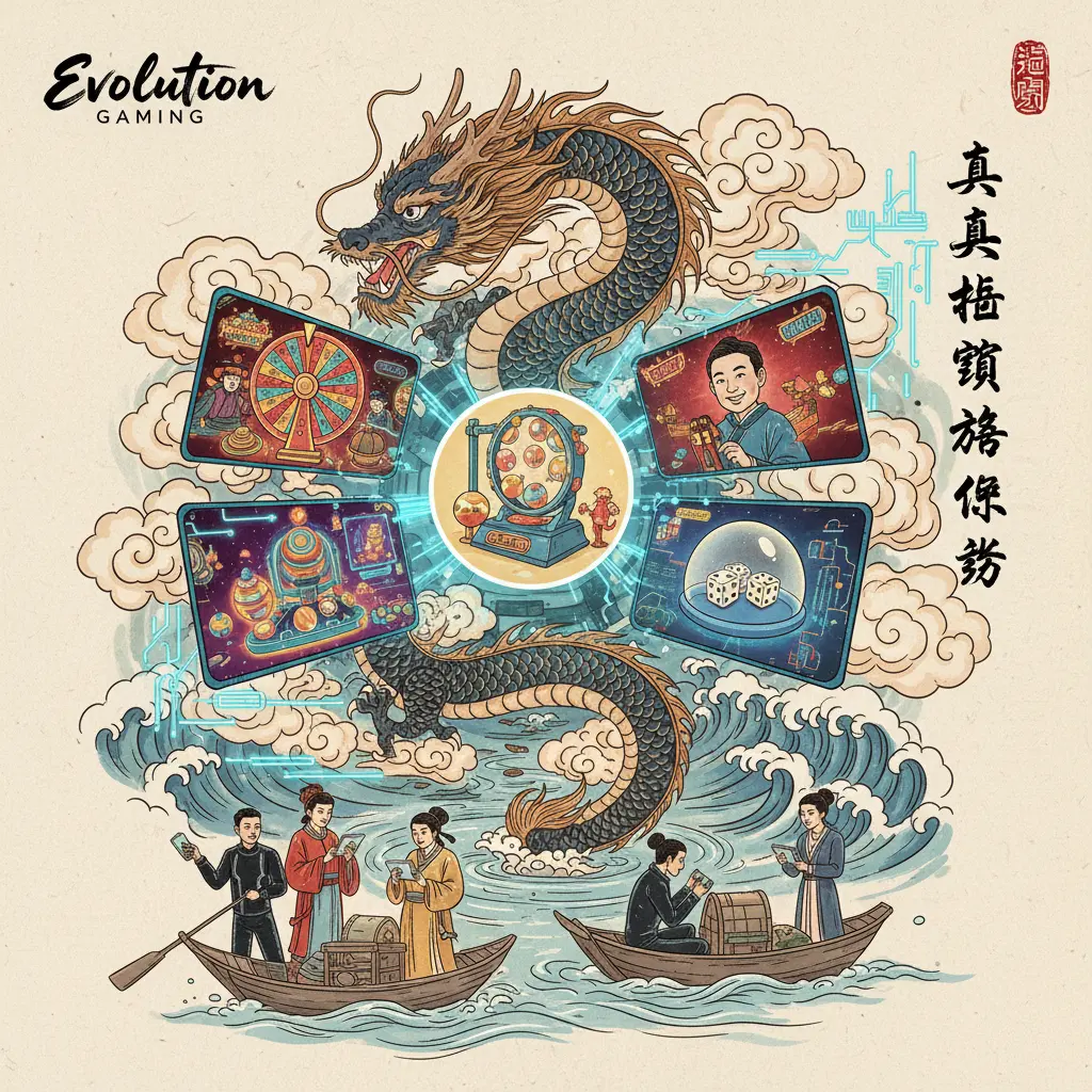 Live dealer game show varieties - Evolution