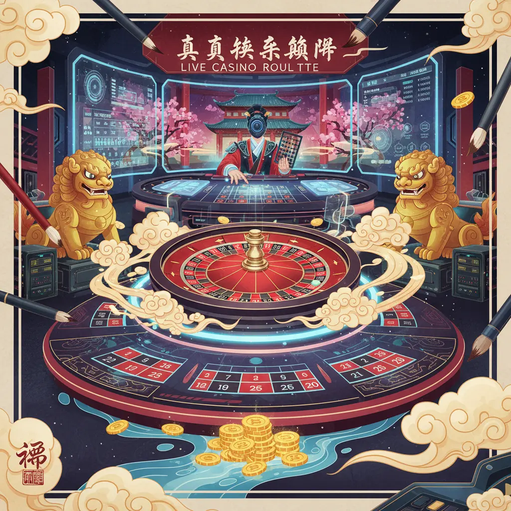 Live casino studio technology - Roulette