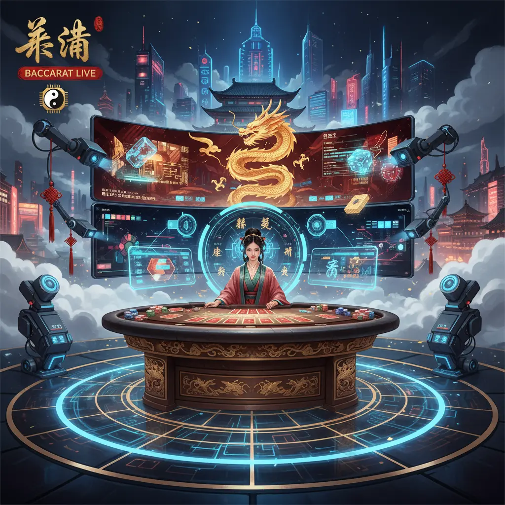 Live casino studio technology - Baccarat