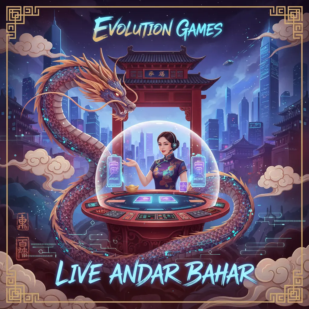 Live dealer andar bahar online - Evolution
