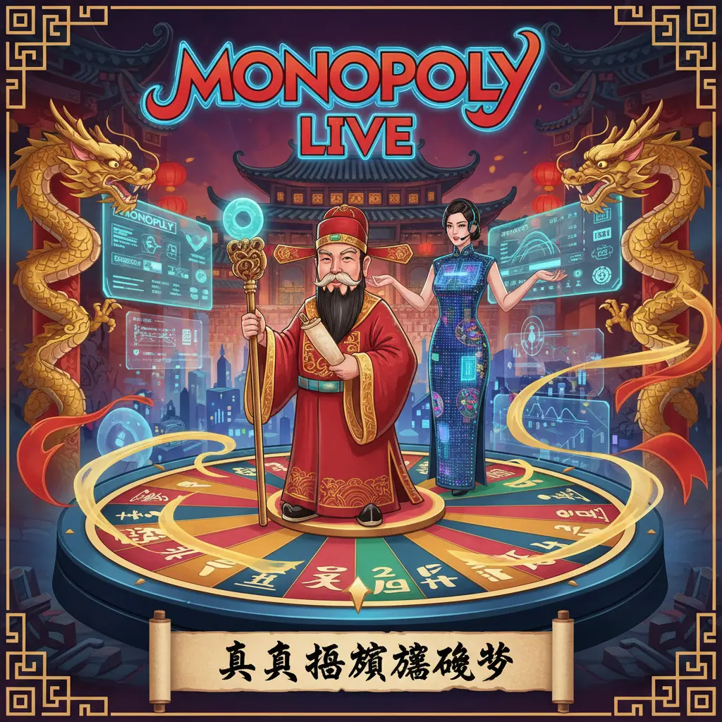 Live dealer game show varieties - MONOPOLY