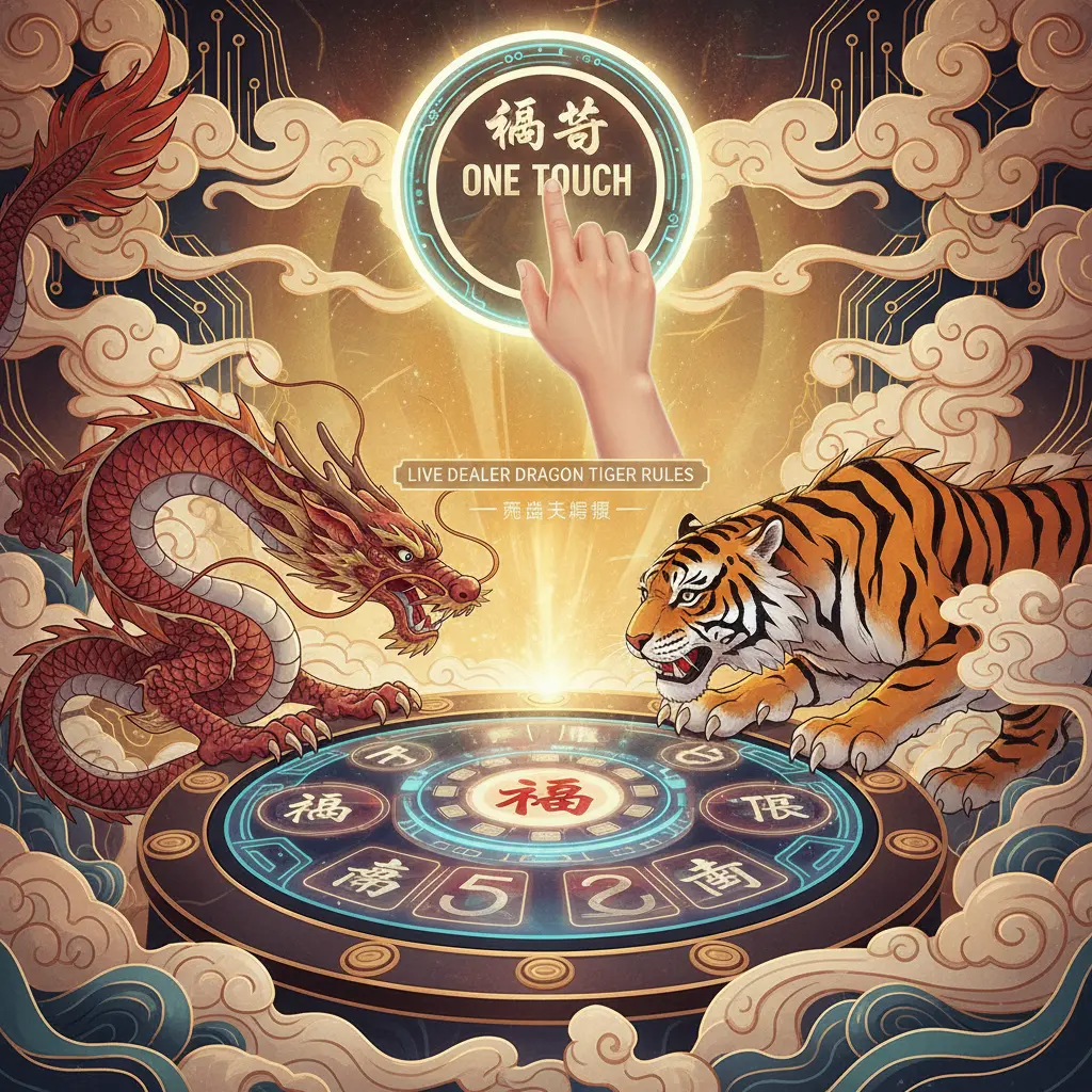 Live dealer dragon tiger rules - Touch