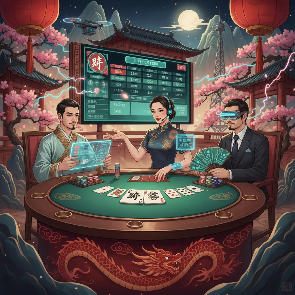 Live dealer poker variations - Short